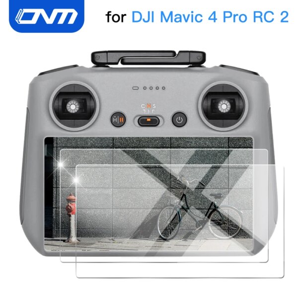 Remote control Tempered Glass for DJI Mini 4 Pro RC 2 Screen Protector for Pro RC 2 Display Screen Protective Glass Accessories