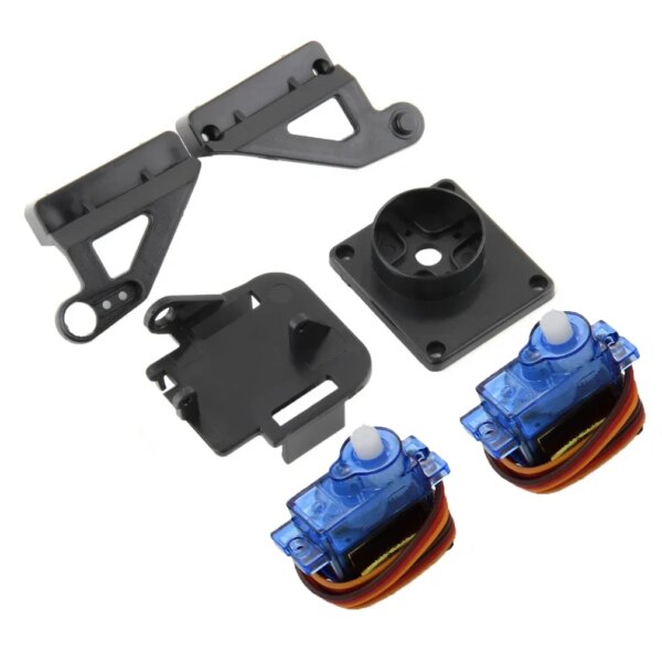 SG90 MG90s 9g Steering Gear Pan Tilt Two Axis PTZ Ultrasonic Aerial Model FPV Camera Support Accessories