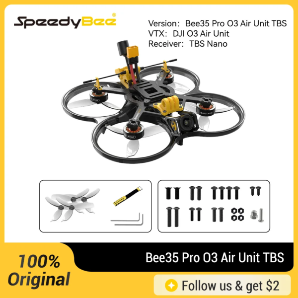 SpeedyBee Bee35 3.5 inch Drone HD O3 Air Unit O3 Air ELRS O3 Air PNP FPV Bee35 Pro Bee35 Analog TBS Bee35 Analog ELRS