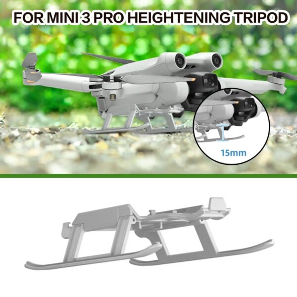 Suitable For DJI Mini 3PRO Landing Gear Extension Protector Increased Anti Fall Buffer Training Frame Accessories For DJI