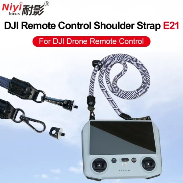 Suitable for DJI Drone Screen Remote Control Lanyard Shoulder Strap for DJI Drone Mini 2 3 4 Pro SE Mavic 3 Pro Avata Goggles 2