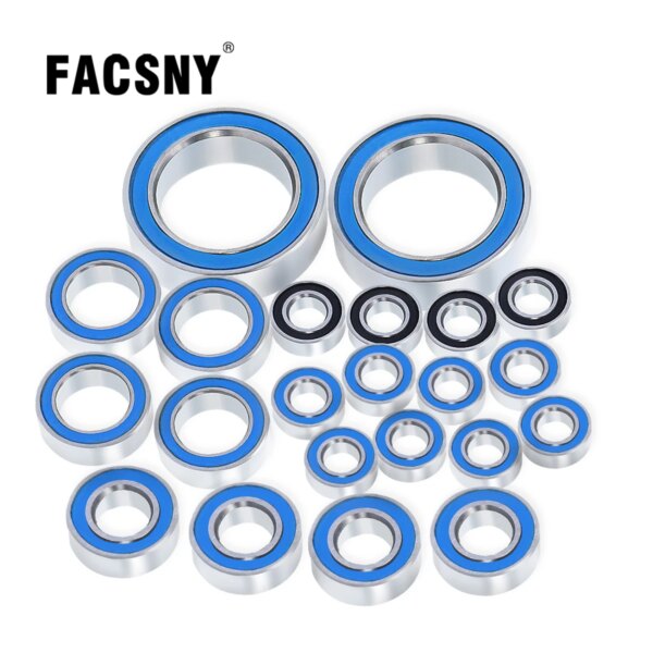 TRX4M 22Pcs Wheel Hub Axle Sealed Bearing Kit for TRX4-M Bronco Defender 1/18 RC Crawler Car Upgrade Parts