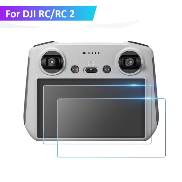 Tempered Glass Protective Film For DJI RC/RC 2 Screen Remote Controller Screen Protector For Mavic 3/Mini 3 Pro/Air 3/Mini 4 Pro