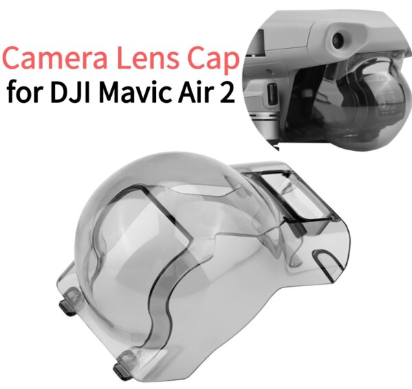 Transparent Camera Lens Cover Lightweight Pack Portable Shield Protector Sky Supplies for DJI Mavic Air 2 Drone Parts