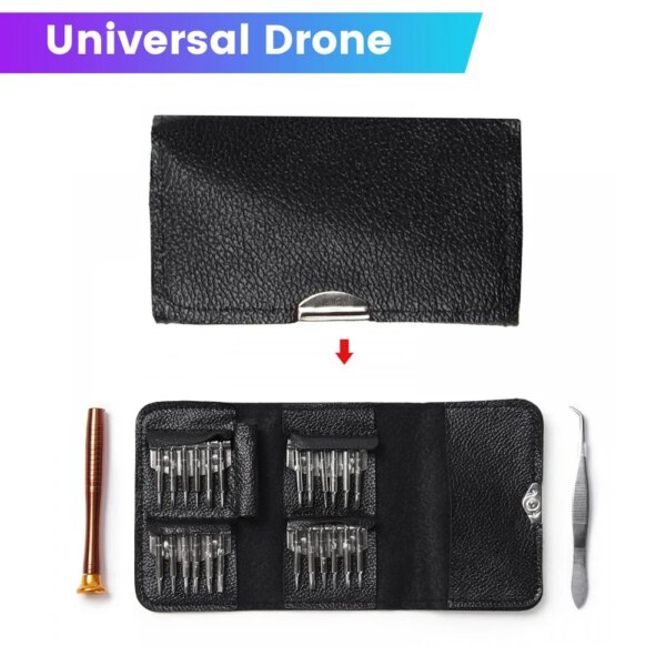 Universal Drone 25 in 1 Screwdriver Sets Repair Tool Kit For DJI Air 2S/Air 3/Mavic 3 Pro/Phantom 4/Mini 4 Pro/Mini 3 Pro