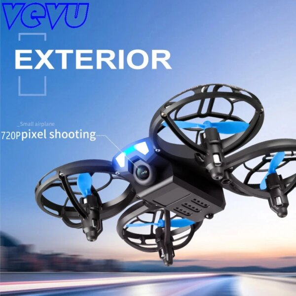 V8 New Mini Drone 720P HD Camera Height Maintain  Foldable Quadcopter RC Dron Toy Gift WiFi Fpv Air Pressure