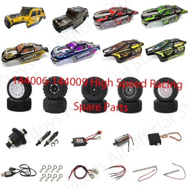 WLtoys 144006-144009 High Speed Racing  1/16 4WD 50Km/h  RC Car Original Spare Parts  Receiver Parts Kit