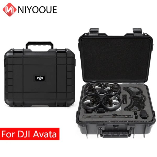 Waterproof Box For DJI Avata Storage Case Hard Shell Suitcase Avata Box Explosion-Proof Case For DJI Avata Accessory Case