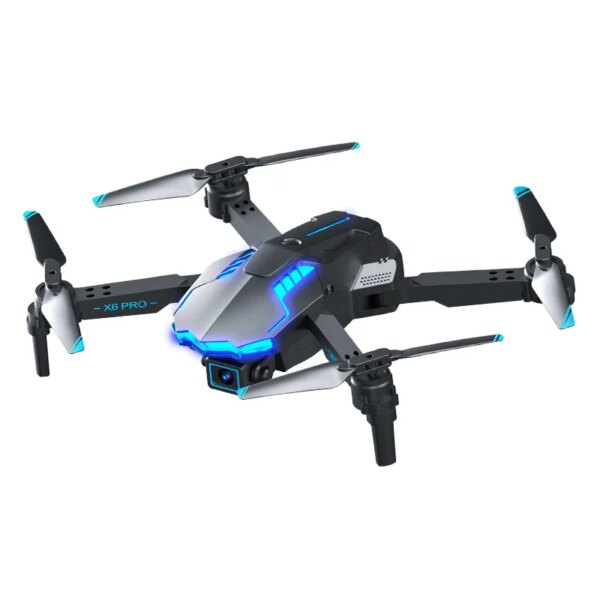 X6 UAV HD Aerial Light Flow Positioning 4k Double Camera Three Side Obstacle Avoidance Remote Control Aircraft Toy