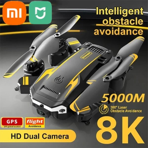 Xiaomi MIJIA G6 Drone 8K 5G Wifi Professional HD Aerial Photography GPS Omnidirectional Obstacle Avoidance Quadcopter Distance