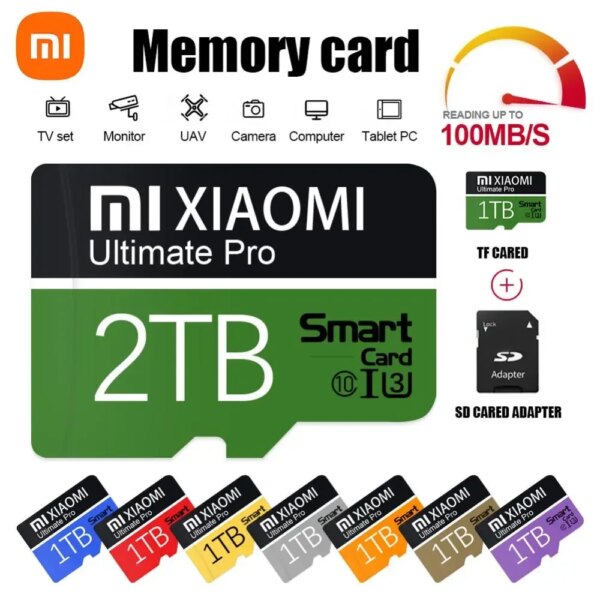 Xiaomi Micro Memory Card High Speed SD Flash Card 128GB A2 4K HD 1TB Mini TF SD Card For Cam GoPro DJI Nintendo Switch TF Card