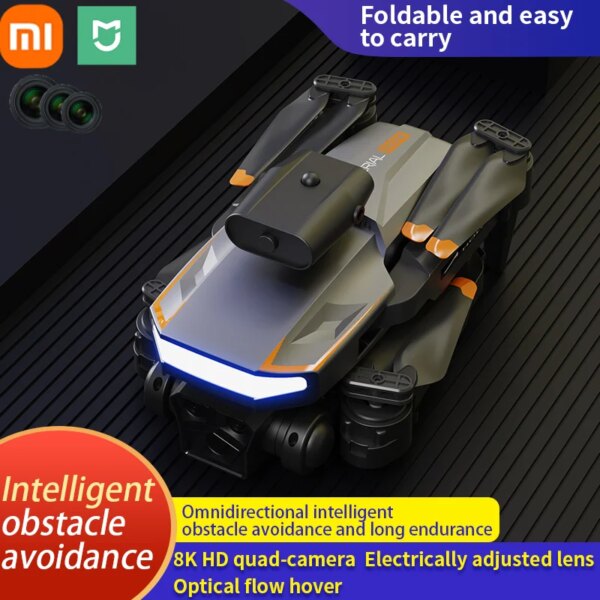 Xiaomi Mijia P18 RC Drone 8K Professinal Three Camera Wide Angle Optical Flow Positioning Four-way Obstacle Avoidance Quadcopter