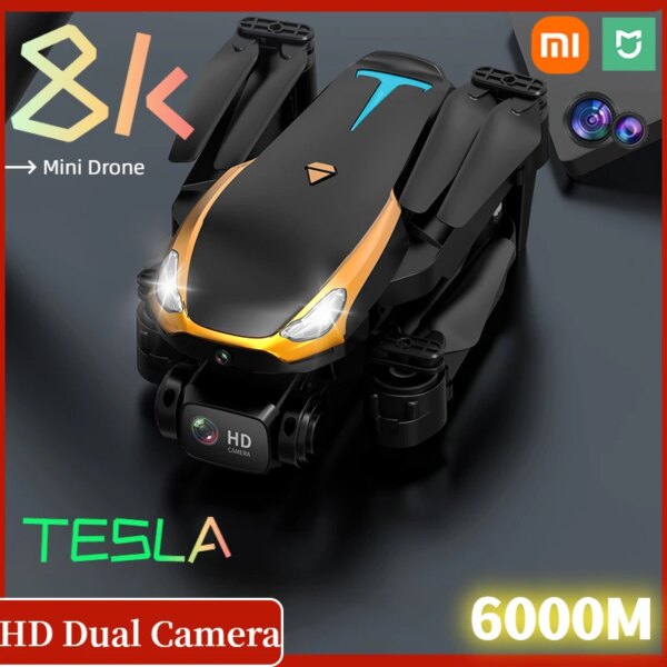 Xiaomi Mijia Tesla Drone 4k Professional 8K HD Aerial Photography Quadcopter Remote 520° Avoid Obstacles Control Distance 6000M