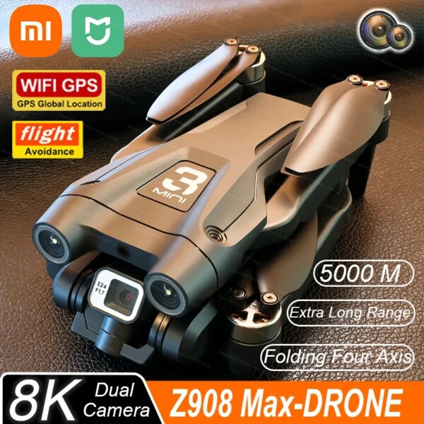 Xiaomi Mijia Z908 Max Drone Brushless Motor 8K GPS Professional Dual HD Aerial Photography FPV Obstacle Avoidance Quadrotor