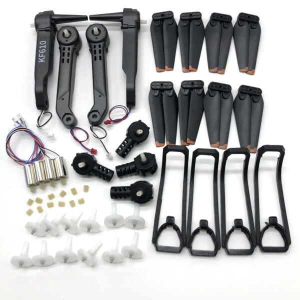 Z908 Pro RC Drone Accessories Motor Base Gear Set Arm Engines Motor Propeller Frame... Z908pro Quadcopter Spare Kit