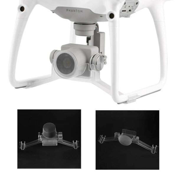 for DJI Phantom 4 Pro Drone Gimbal Lock Buckle Holder Replacement PTZ Camera Lens Cap Protector for Phantom 4P Drone Accessories